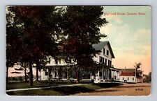 Goshen MA-Massachusetts, Highland House, Antique Souvenir Vintage c1910 Postcard picture
