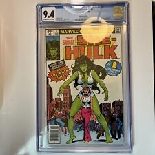 The Savage She Hulk #1 CGC 9.4 Newsstand Clean Slab 1980 picture
