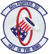 USAF 94th FIGHTER SQUADRON PATCH picture