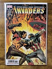 INVADERS 6 NM CAPTAIN AMERICA WINTER SOLDIER JACKSON GUICE COVER MARVEL 2019 picture