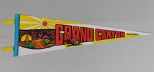 Vintage Grand Canyon Arizona Souvenir Felt Pennant Flag Indian Watchtower #C962 picture
