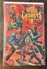 JLA  Seven Caskets DF Signed & Sketched (Batman) by Dan Brereton W/COA 38/400 picture