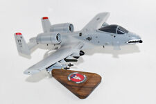76th Fighter Squadron Vanguards A-10 Warthog Model, Fairchild, 1/33 Mahogany picture