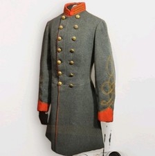Confederate Coat Handmade Colonel's Frock Coat | Civil War Wool Officer Uniform  picture