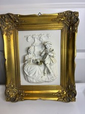 Porcelain Wall Art in Baroque style by Alt Meissen, Germany 1950s picture
