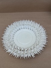 Peter Ting Blanc de Chine Buddha Hands Triple Row Saucer Plate Contrasts Gallery picture