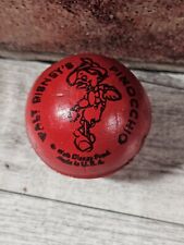 Vintage Walt Disney Production Pinocchio Red Foam Ball Advertising picture