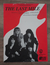 VTG 1988 CINDERELLA THE LAST MILE SHEET MUSIC picture