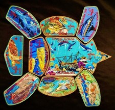 BSA CENTRAL FLORIDA OA 326 2021 BOY SCOUT JAMBOREE 2026 9-PATCH FISH GUY HARVEY picture