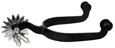 Showman Men's Size Blued Steel Jingle Bob Spurs picture