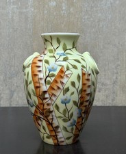 Antique Robert Hanke Bohemia Porcelain Pitcher Vase Art Nouveau Birch Tree Depon picture