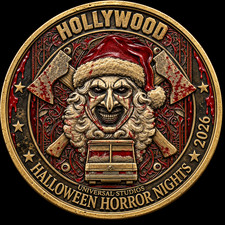 Universal HHN 35 Art the Clown Exclusive Halloween Horror Nights 2026 Coin CB033 picture