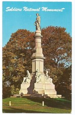 Gettysburg PA Postcard Soldiers Monument picture