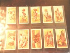 1936 CWS AFRICAN TYPES Zulu,Africa life complete set Tobacco Cigarette 24 cards picture