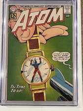 The Atom #3 CGC 6.5 Off-White Pages Universal 1st Chronos picture