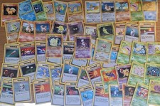 Pokemon Base Set Vintage Cards 150+ cards large Bundle Job Lot 1999 WOTC picture