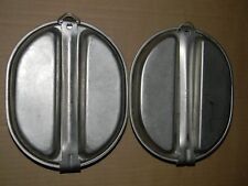 2 US Military Mess Kit 1982 SMP 18789-1982 DLA 400-82-C-1012 Camping Hiking Cook picture