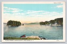 Postcard Island Harbor Looking South Lake George New York picture