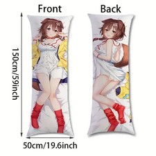 Hololive Inugami  Korone 2WAY Body Pillow Cover Dakimakura 160cm x 50cm picture