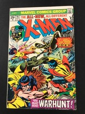 Uncanny X-Men #95 FN- 1975 KEY Death of Thunderbird 