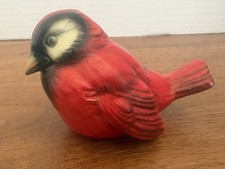 Vintage Goebel CV-74 Red Cardinal Bird Figurine West Germany 3” picture