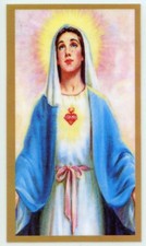 A Prayer for Michelle U- Laminated  Holy Cards.  QUANTITY 25 CARDS picture