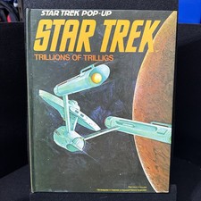 1977 Star Trek: Trillions of Trilligs, Vintage Pop-Up Book 1st American Edition picture