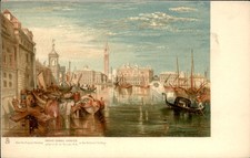 Venice Grand Canal Raphael Tuck & Sons c1900s-10s Vintage Postcard picture