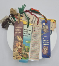 lot of 13 1970's Antioch Bookplate religious bookmarkers picture
