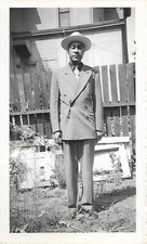 HE WALKED THE EARTH Found Photo bw  Original Portrait VINTAGE 09 16 picture