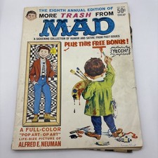 More Trash from MAD MAGAZINE #8 1965 With Poster VG/G picture