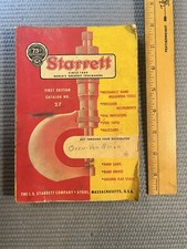 Vintage 1955 Starrett Tools Catalog No. 27  picture
