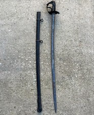 Antique British Pattern 1821 Cavalry Saber Solingen Blade w/ Scabbard picture