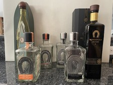 Don Julio 1942 w/green coffin box, Herradura Legend and family picture