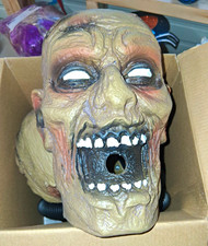 Home Accents Holiday 3-Piece Zombie Head Fog Machine Accessory Set Halloween picture