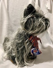 MERRYTHOUGHT England CAIRN TERRIER DOG Stuffed Plush Toy  VINTAGE 1970s ALL TAGS picture