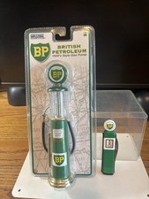 BRITISH PETROLEUM FRANKLIN MINT POCKET KNIFE+1920’s STYLE WAYNE GAS PUMP NIP picture