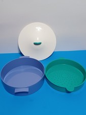 Vintage Tupperware 3pc Round 9