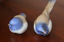 A pair of Vintage Bing & Grodahi Porcelain titmouse Figurines picture