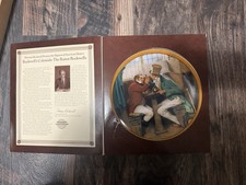 Norman Rockwell Rockwell's Colonials Rarest Rockwells Porcelain Plate Round picture