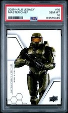 2025 HALO LEGACY Collection Master Chief #10 Xbox PSA 10 picture