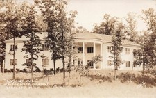 LP26 Michigan RPPC Postcard: Hartland MI Sunshine Hall Walden Woods Schools picture