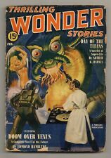 Thrilling Wonder Stories Pulp Feb 1940 Vol. 15 #2 VG 4.0 picture