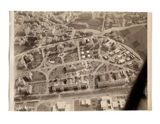 WWII WW2 Original Photo Arial View of Palermo Medical Area 1940s *READ* picture