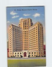 Postcard Chicago Memorial Hospital Chicago Illinois USA picture