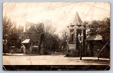 Portland Place St. Louis Missouri MO 1913 Real Photo RPPC picture