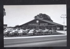 REAL PHOTO SACRAMENTO CALIFORNIA LEO WILLIAMS CHEVROLET DEALER POSTCARD COPY picture