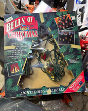 Vintage 1992 Mr Christmas Bells of Christmas 10 Lighted Brass Musical 21 Carols picture