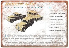 Vintage 1947-52 Austin A40 Auto Ad Reproduction Retro Look Metal Sign A1198 picture