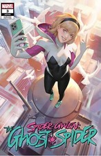 SPIDER-GWEN GHOST-SPIDER #3 EJIKURE EXCLUSIVE VARIANT 2024 MARVEL COMICS NM picture